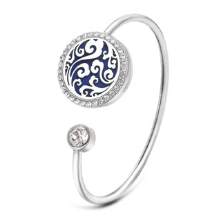 Aromatherapy Diffuser Bracelet with Essential Oil Locket