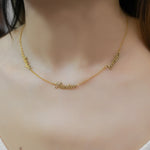 Custom Multi Name Necklace