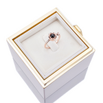 Eternal Rose Box - W/ Projection Ring & Real Rose