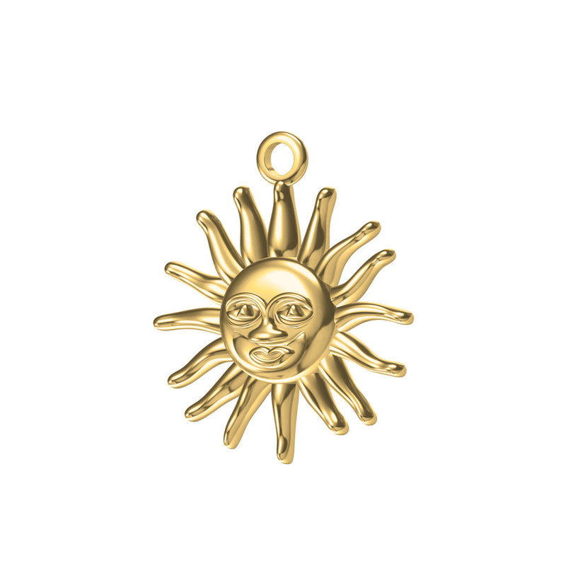 Permanent Bracelet Sun Charm