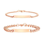 Engraved Bracelet Set