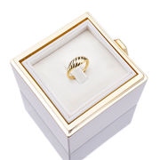 Eternal Rose Box - W/ S925 Ring & Real Rose